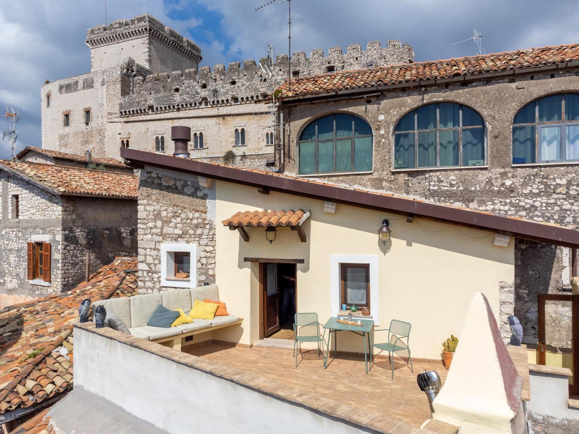 Aurora Medieval House Sermoneta Exteriör bild